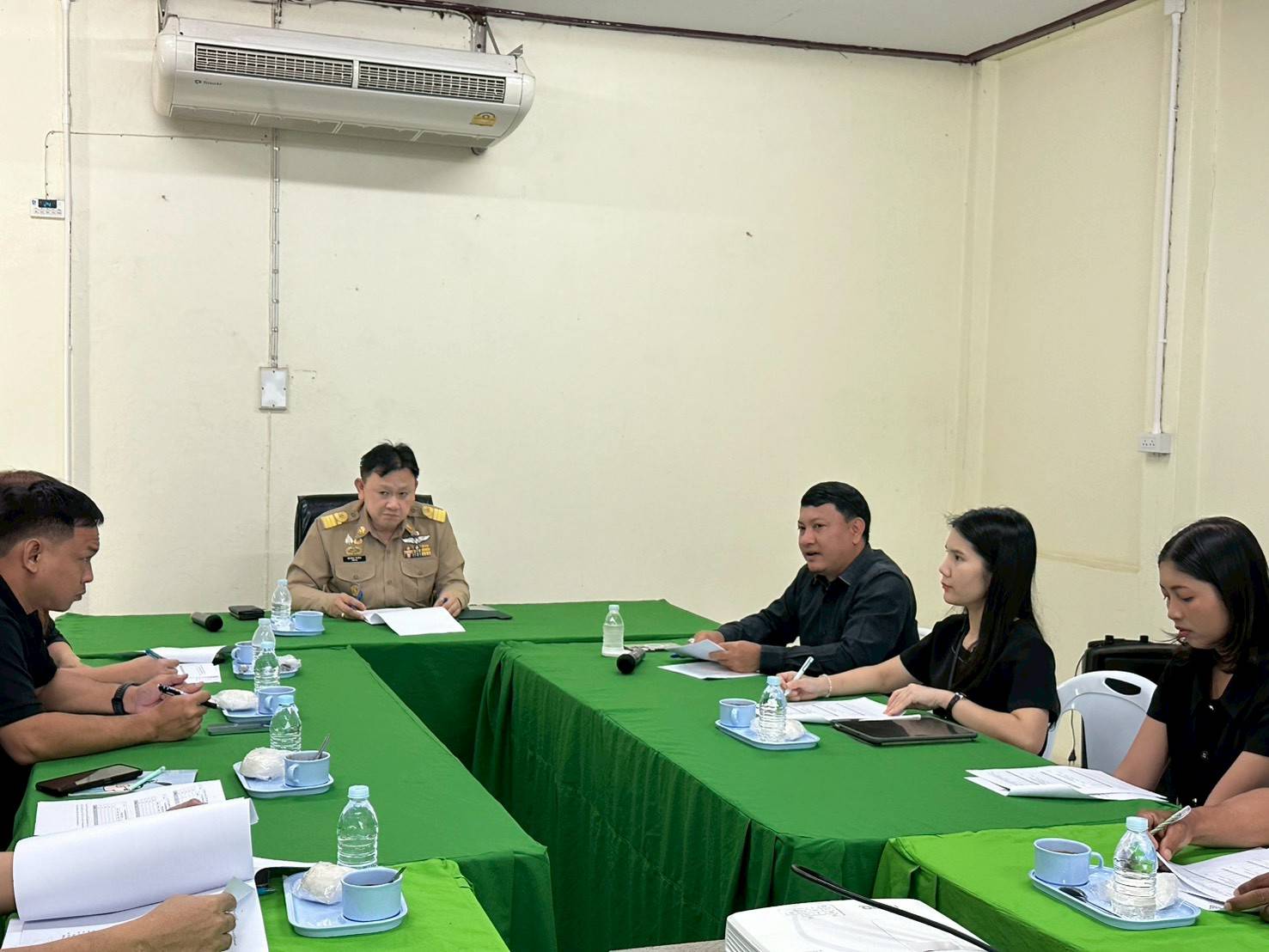 การประชุมคณะอนุกรรมการส่งเสริมวิสาหกิจชุมชนอำเภอวังโป่ง ครั้งที่ 1/2569