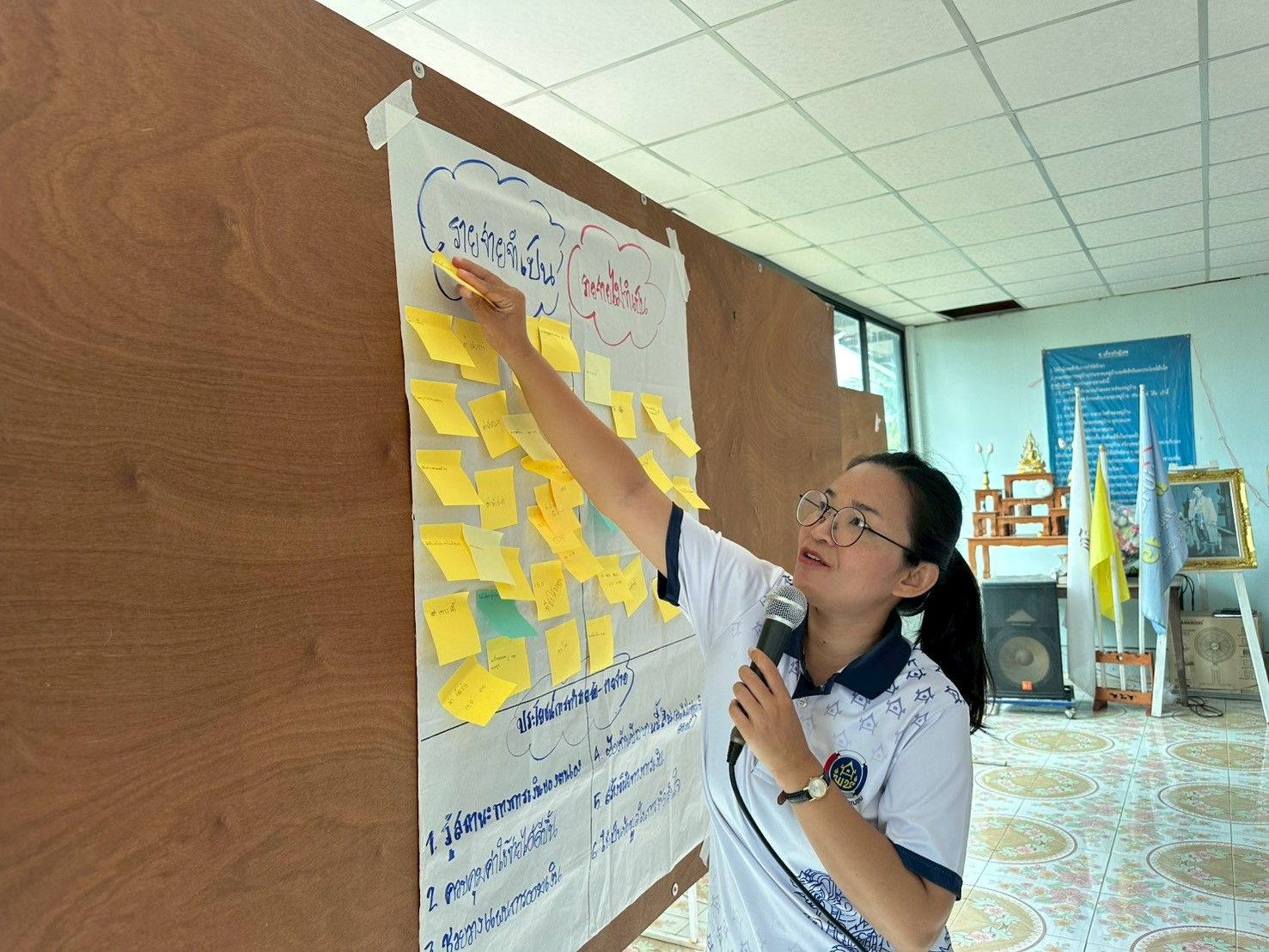 ร่วมเป็นวิทยากรโครงการศูนย์เรียนรู้การเพิ่มประสิทธิภาพการผลิตสินค้าทางการเกษตร