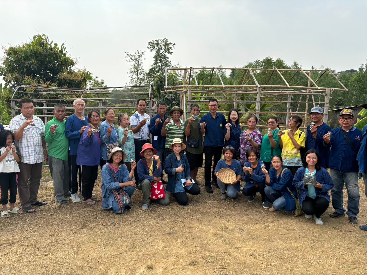 ศูนย์เรียนรู้การพัฒนาคุณภาพชีวิตตามหลักทฤษฎีใหม่ ประยุกต์สู่ “โคก หนอง นา" แปลงนางทรรศนีย์ สุพรม หมู่ที่ 11 บ้านวังหินเหนือ ตำบลวังหิน อำเภอวังโป่ง จังหวัดเพชรบูรณ์