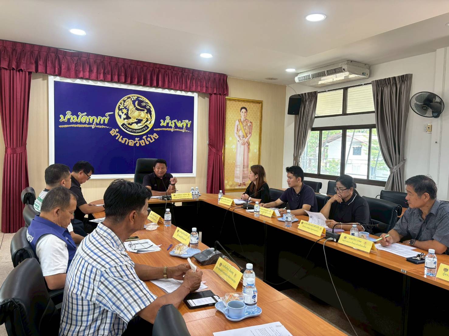 การประชุมคณะอนุกรรมการกลั่นกรองและติดตามการดำเนินงานกองทุนพัฒนาบทบาทสตรีอำเภอวังโป่ง ครั้งที่ 2/2569