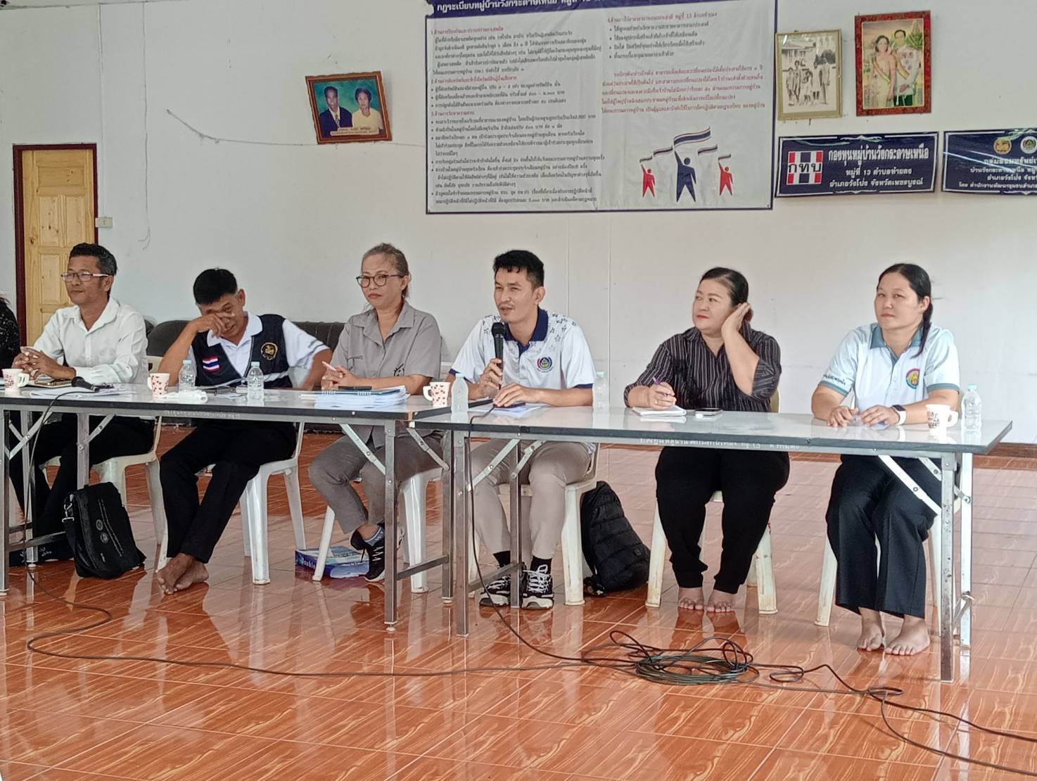 ร่วมการประชุมสัญจรตำบลท้ายดง ประจำเดือนสิงหาคม 2569